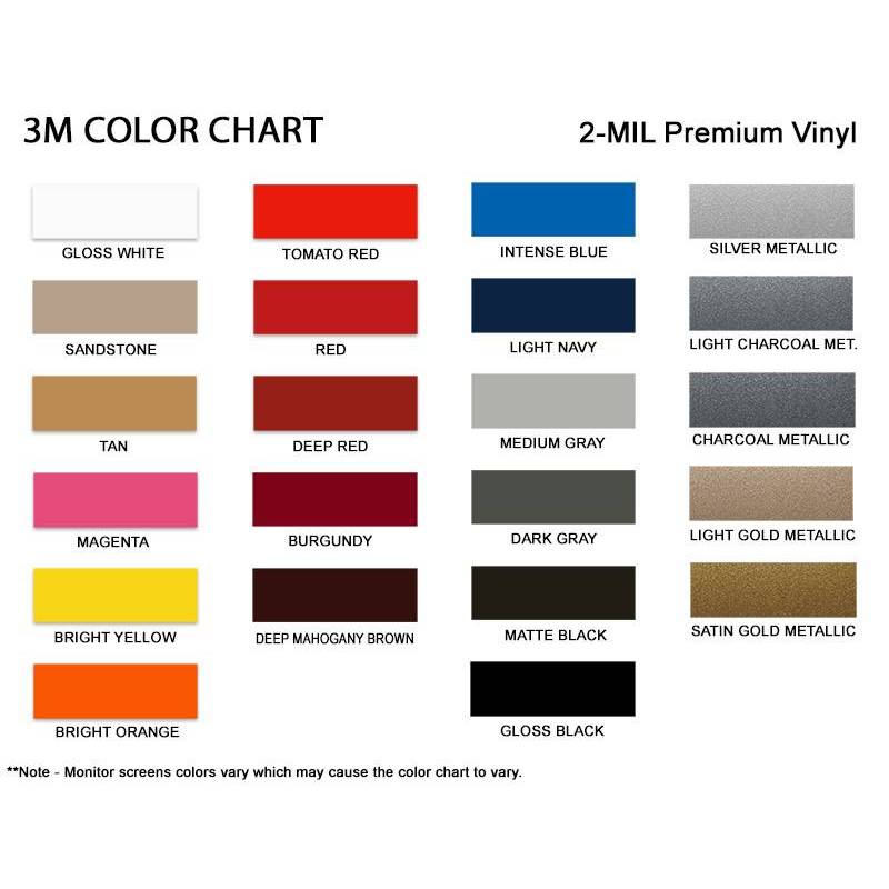 3M™ 7125 Scotchcal Matte Black Graphic Film