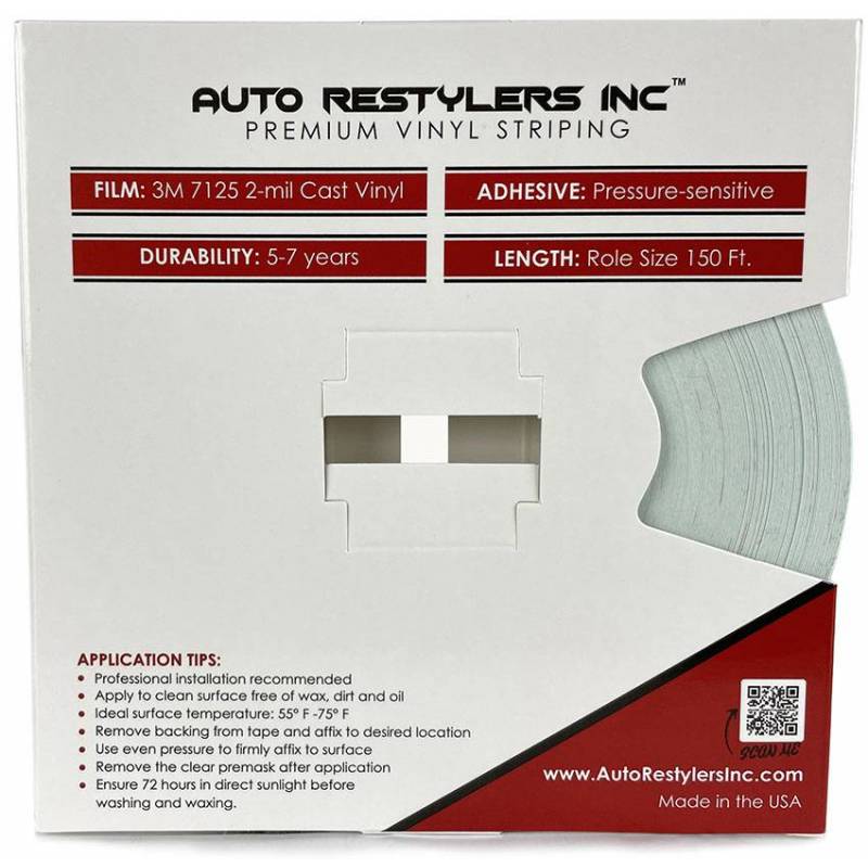  4R Quattroerre.it 10481 Trim Stripes3 Adhesive Strips for Cars,  Red, 7 mm x 10 mt : Automotive